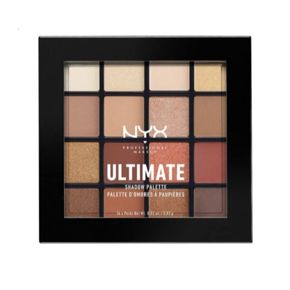 NYX MAKEUP Ultimate Multi-Finish Shadow Eyeshadow Palette 16 Brights - USP03
